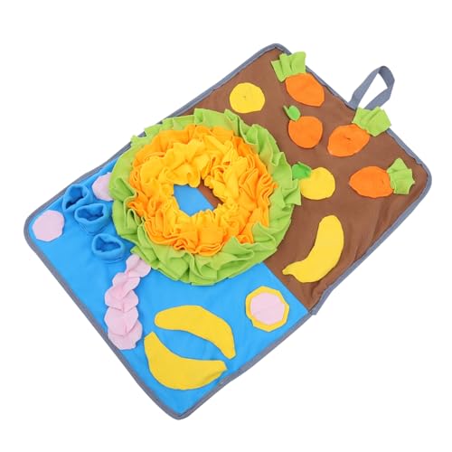 BUGUUYO Hasen-schnüffelunterlage Karotten-Spielzeug Polarfleece Schnüffelmatte Für Haustiere Für Langsames Fressen-Training BUGUUYO Hasen-schnüffelunterlage Karotten-Spielzeug Polarfleece Schnüffelmatte Für Haustiere Für Langsames Fressen-Training von BUGUUYO