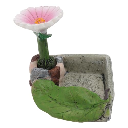 BUGUUYO Reptilienschale aus Kunstharz Reptilien-Wasserschale für Schildkröten Spinnen Kleintiere Schüssel für Eidechsen und Hamster BUGUUYO Reptilienschale aus Kunstharz Reptilien-Wasserschale für Schildkröten Spinnen Kleintiere Schüssel für Eidechsen und Hamster von BUGUUYO