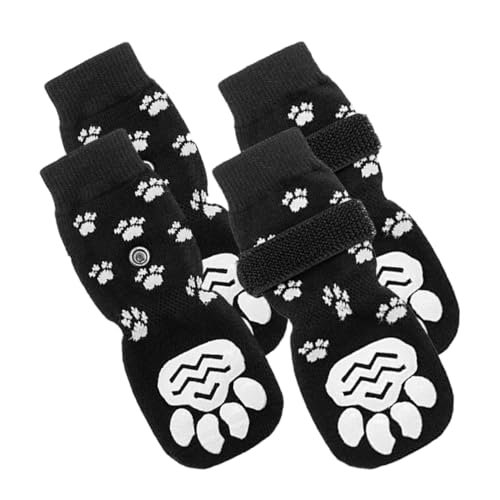 BUGUUYO 2paare rutschfeste Hundesocken Baumwolle Warm Und Tragbar Für Kleine Hunde Mit -Design Für Drinnen Und Draußen Pack s BUGUUYO 2paare rutschfeste Hundesocken Baumwolle Warm Und Tragbar Für Kleine Hunde Mit -Design Für Drinnen Und Draußen Pack s von BUGUUYO
