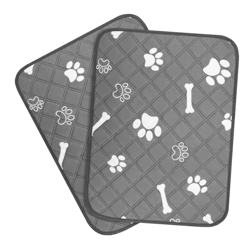 BUGUUYO Pet Pee Pads für Hunde 2-teiliges waschbares Trainingspad wiederverwendbares Hunde-Töpfchenpad wasserdichte Hundematte Komfort für den Innenbereich BUGUUYO Pet Pee Pads für Hunde 2-teiliges waschbares Trainingspad wiederverwendbares Hunde-Töpfchenpad wasserdichte Hundematte Komfort für den Innenbereich von BUGUUYO