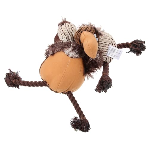 BUGUUYO 2stücke Hundespielzeug Krähenform Molarspielzeug Für Hunde Quietschspielzeug Zahnpflege Schaumstoffspielzeug Und Kaffee Für Stundenlangen Spielspaß von BUGUUYO