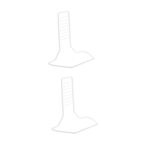 BUGUUYO 2 Pcs Übung Rad Rack Für Hamster Eichhörnchen Laufrad Unterstützung Vertrauenswürdige Leichte Stabile Ruhig von BUGUUYO