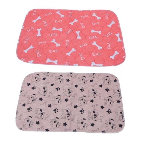 BUGUUYO Trainingsunterlage Für Haustiere 2 Stück Hundeurinunterlage Polyester Für Haustiere BUGUUYO Trainingsunterlage Für Haustiere 2 Stück Hundeurinunterlage Polyester Für Haustiere von BUGUUYO