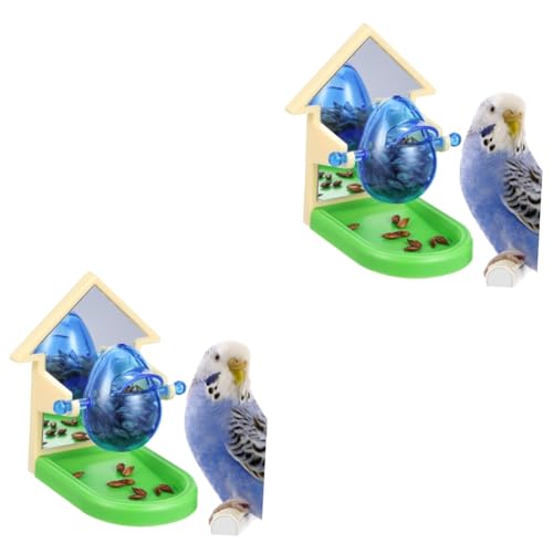 BUGUUYO 2 STK fehlende Lebensmittelspielzeuge Vogel-Intelligenzspielzeug Hamster Wellensittich Essen vogelspielzeug haustierbedarf Leckagespielzeug für Papageien Haustier Spielzeug Plastik BUGUUYO 2 STK fehlende Lebensmittelspielzeuge Vogel-Intelligenzspielzeug Hamster Wellensittich Essen vogelspielzeug haustierbedarf Leckagespielzeug für Papageien Haustier Spielzeug Plastik von BUGUUYO