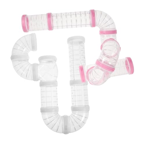 BUGUUYO 2 Sätze Hamster Röhren Kit DIY Hamster Tunnel für Käfig Transparente Verbindungstunnel für Kleine Haustiere für BUGUUYO 2 Sätze Hamster Röhren Kit DIY Hamster Tunnel für Käfig Transparente Verbindungstunnel für Kleine Haustiere für von BUGUUYO