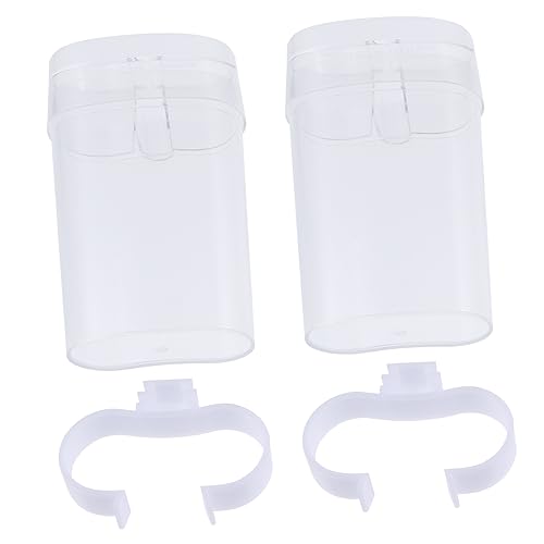 BUGUUYO 2er Set Vogelhäuschen Aus Kunststoff Wasserspender Vögel Futterbehälter Vogelfutterstation Einfache Montage BUGUUYO 2er Set Vogelhäuschen Aus Kunststoff Wasserspender Vögel Futterbehälter Vogelfutterstation Einfache Montage von BUGUUYO