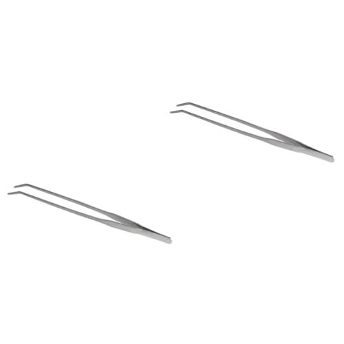 BUGUUYO 2stücke Gebogene Pinzette Für Aquarienpflanzen Ergonomische Tongs Für Präzises Aquascaping Und Einfache Pflege Von Bodendeckern BUGUUYO 2stücke Gebogene Pinzette Für Aquarienpflanzen Ergonomische Tongs Für Präzises Aquascaping Und Einfache Pflege Von Bodendeckern von BUGUUYO