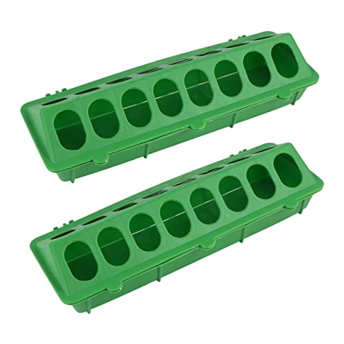 BUGUUYO 2 Stück Taubenfuttertrog Langer Anti Drop Futtertrog für Taubenkäfige Langlebig und Leicht zu Reinigen für Tägliche Vogelversorgung BUGUUYO 2 Stück Taubenfuttertrog Langer Anti Drop Futtertrog für Taubenkäfige Langlebig und Leicht zu Reinigen für Tägliche Vogelversorgung von BUGUUYO