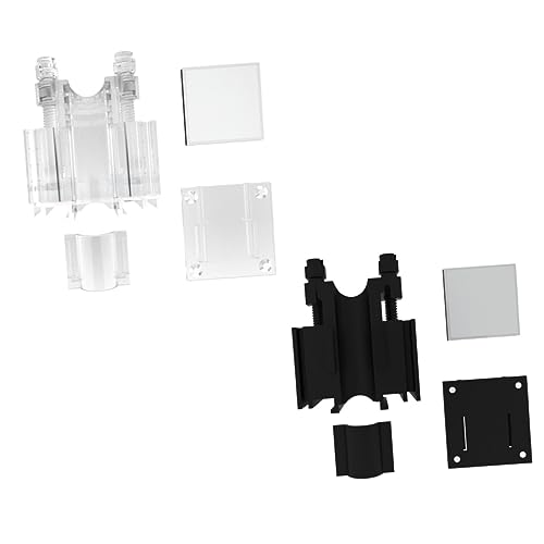 BUGUUYO Fisch Tank Clips Clamp 2 Pack Acryl Befestigungs Klemmen Für Aquarium Filtration Schlauch von BUGUUYO