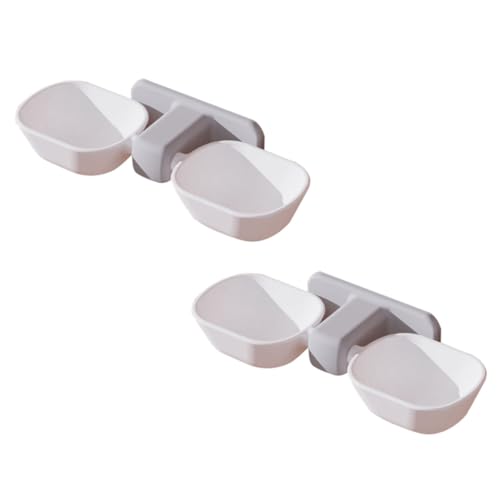 BUGUUYO 2 Stück Cat Bowl Wasserfuttermittel katzenfutter Futternäpfe für Katzen Katzenbedarf Multifunktionale Katzennäpfe hängende Katzennäpfe Futterspender für Katzen Plastik Grau BUGUUYO 2 Stück Cat Bowl Wasserfuttermittel katzenfutter Futternäpfe für Katzen Katzenbedarf Multifunktionale Katzennäpfe hängende Katzennäpfe Futterspender für Katzen Plastik Grau von BUGUUYO