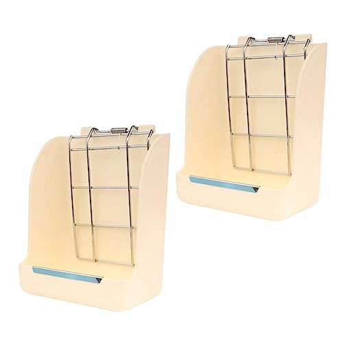 BUGUUYO 2 Stück Grasrahmen Fressgitter Futtergestelle Für Chinchillas Haustierkaninchenständer Futterspender Fressregal Für Lebensmittel Feeder-Rack Häschen-Feeder Verzinktes Gitter Weiß BUGUUYO 2 Stück Grasrahmen Fressgitter Futtergestelle Für Chinchillas Haustierkaninchenständer Futterspender Fressregal Für Lebensmittel Feeder-Rack Häschen-Feeder Verzinktes Gitter Weiß von BUGUUYO