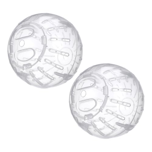 BUGUUYO 2 Stück Hamsterspielzeug Hamstermaus Einsiedlerkrebs Spielzeug Für Kleinkinder Heimtierbedarf Hamsterrad Kleiner Laufball Für Hamster Chinchilla Ball Eidechsenball BUGUUYO 2 Stück Hamsterspielzeug Hamstermaus Einsiedlerkrebs Spielzeug Für Kleinkinder Heimtierbedarf Hamsterrad Kleiner Laufball Für Hamster Chinchilla Ball Eidechsenball von BUGUUYO