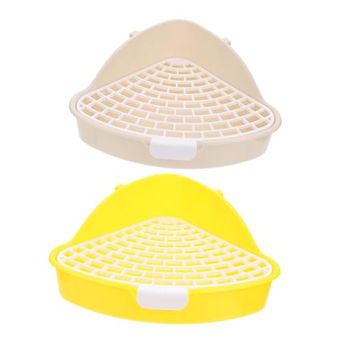 BUGUUYO 2 Stück Haustiertoilette Töpfchen Trainingstoilette Hase Toilettentrainer Häschen Toilette wehe drinnen Katzentoilette für Kleintiere Toilettenschale für kleine Haustiere Plastik BUGUUYO 2 Stück Haustiertoilette Töpfchen Trainingstoilette Hase Toilettentrainer Häschen Toilette wehe drinnen Katzentoilette für Kleintiere Toilettenschale für kleine Haustiere Plastik von BUGUUYO