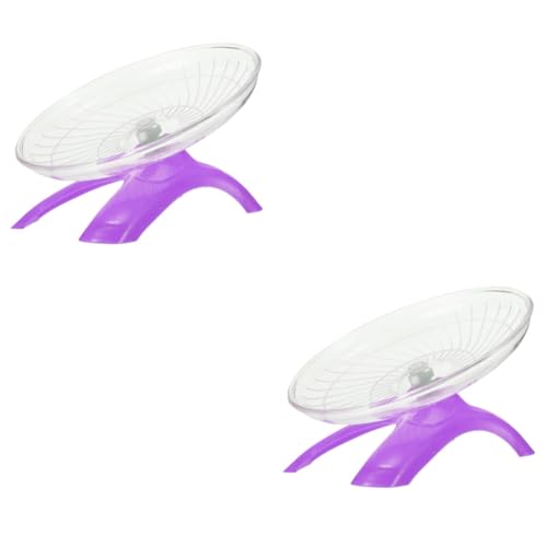 BUGUUYO 2stücke Hamster-laufrad Für Kleintiere Geräuschloses Exercise Wheel Für Hamster Chinchillas Und Rennmäuse Für Aktive Haustiere Fördert Gesundheit Und Bewegung Transparent BUGUUYO 2stücke Hamster-laufrad Für Kleintiere Geräuschloses Exercise Wheel Für Hamster Chinchillas Und Rennmäuse Für Aktive Haustiere Fördert Gesundheit Und Bewegung Transparent von BUGUUYO