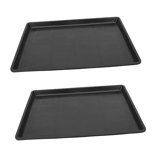 BUGUUYO 2 Stück Scheißtablett Haustier Hundehaufen Hundekäfig Welpen-toilettenschale Ausbildung Tabletts Wurf Behälter Hundesofa Halter Für Hundeunterlagen Hundekotschale Pp Schwarz BUGUUYO 2 Stück Scheißtablett Haustier Hundehaufen Hundekäfig Welpen-toilettenschale Ausbildung Tabletts Wurf Behälter Hundesofa Halter Für Hundeunterlagen Hundekotschale Pp Schwarz von BUGUUYO