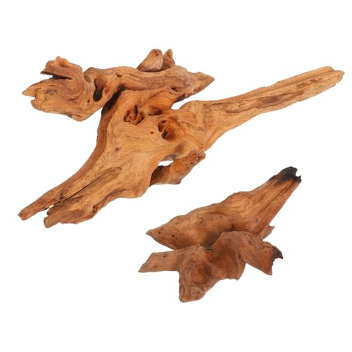 BUGUUYO 2 Stück Teiliges Natürliches Driftwood für Aquarium und Reptilien Terrarien Natürliche Holzäste Wasserbeständig Realistisch Fischfreundliche Dekoration für Aquascaping und BUGUUYO 2 Stück Teiliges Natürliches Driftwood für Aquarium und Reptilien Terrarien Natürliche Holzäste Wasserbeständig Realistisch Fischfreundliche Dekoration für Aquascaping und von BUGUUYO