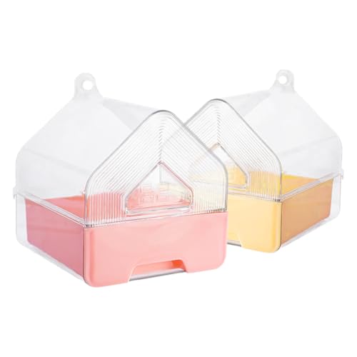 BUGUUYO 2 Stück papagei badewanne Vogelkäfigbadewanne Nymphensittich Vogel Badewanne Papagei-Vogel-Badewanne Käfig-Vogelbadewanne Papageienbaden Papagei Duschwanne Sittich-Duschbad Plastik BUGUUYO 2 Stück papagei badewanne Vogelkäfigbadewanne Nymphensittich Vogel Badewanne Papagei-Vogel-Badewanne Käfig-Vogelbadewanne Papageienbaden Papagei Duschwanne Sittich-Duschbad Plastik von BUGUUYO