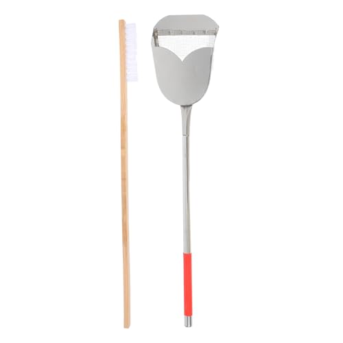 BUGUUYO 2stücke Teiliges Set Vogelkäfig Reinigungsbürste Und Kotlöffel Reinigungstool Für Vogelkäfige Und Kleine Tiere Pflegezubehör Für Haustiere von BUGUUYO