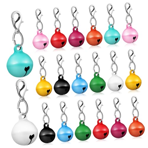 BUGUUYO Entzückende Glöckchen Für Haustierhalsbänder 20-teiliges Set Für Haustierhalsband-zubehör Katzenhalsband- Hundehalsband-glöckchen BUGUUYO Entzückende Glöckchen Für Haustierhalsbänder 20-teiliges Set Für Haustierhalsband-zubehör Katzenhalsband- Hundehalsband-glöckchen von BUGUUYO