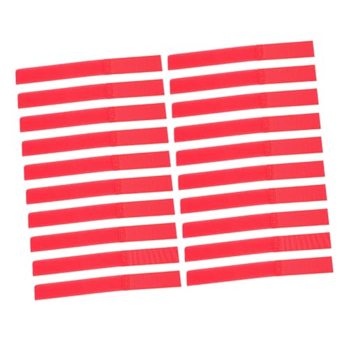 BUGUUYO 20 Stück Schuhbänder Für Haustiere: Verstellbares Nylon-Polyester-Design – Sicherer, Rutschfester Befestigungsgriff Für Hundestiefel, Wanderausrüstung Oder Fußschutz Im Winter von BUGUUYO