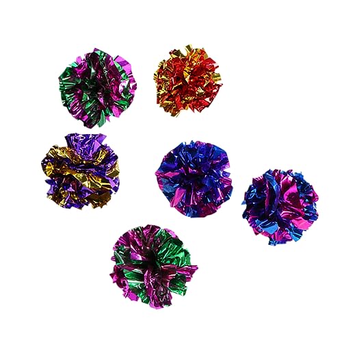 BUGUUYO 24St Crinkle-Bälle für Katzen Katzenspielzeug für Katzen interaktives katzenspielzeug Katzen Spielzeug cat Spielzeug cat Toy Katzenspielzeugbälle Katzenspielzeug für Haustiere BUGUUYO 24St Crinkle-Bälle für Katzen Katzenspielzeug für Katzen interaktives katzenspielzeug Katzen Spielzeug cat Spielzeug cat Toy Katzenspielzeugbälle Katzenspielzeug für Haustiere von BUGUUYO