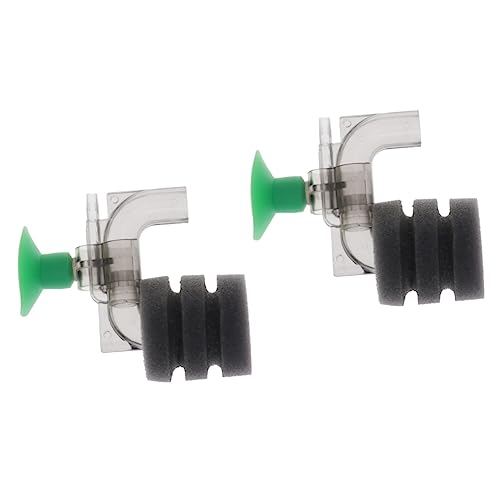 BUGUUYO 2stücke Mini Wasserfilter Für Aquarien Effektiver Schwammfilter Zur Wasserreinigung Für Zuchtbecken Und Teiche Leicht Zu Installieren von BUGUUYO