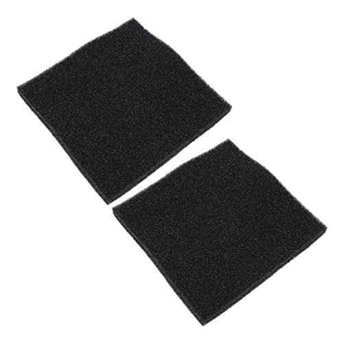 BUGUUYO 2St Filterwatte für Aquarien Spender Filter für Fischteiche Kleiner Aquarienfilter Retro-Aquarium wasserreiniger hauswasserfilter Schwammfilterpad Filtermatte für Aquarien Black BUGUUYO 2St Filterwatte für Aquarien Spender Filter für Fischteiche Kleiner Aquarienfilter Retro-Aquarium wasserreiniger hauswasserfilter Schwammfilterpad Filtermatte für Aquarien Black von BUGUUYO