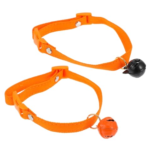 BUGUUYO 2 STK Lustige und Stilvolle Haustier Halskette Halloween Kürbis Geist Halsband für Katze Hunde Party Zubehör BUGUUYO 2 STK Lustige und Stilvolle Haustier Halskette Halloween Kürbis Geist Halsband für Katze Hunde Party Zubehör von BUGUUYO
