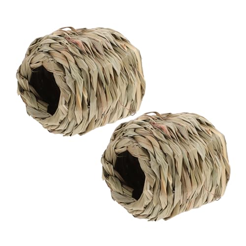 BUGUUYO 2stücke Hamster Tunnel Spielzeug Käfig Frettchen Tunnel Spielzeug Für Meerschweinchen Und Andere Kleine Haustiere Natürliches Material Einfacher Ausstieg BUGUUYO 2stücke Hamster Tunnel Spielzeug Käfig Frettchen Tunnel Spielzeug Für Meerschweinchen Und Andere Kleine Haustiere Natürliches Material Einfacher Ausstieg von BUGUUYO