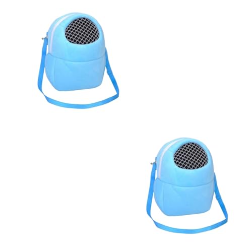 BUGUUYO 2 Stücke Baumwolle Pet Sling Rucksack Für Haustiere Reise Tragetasche Für Hamster Eichhörnchen Meerschweinchen Chinchilla von BUGUUYO