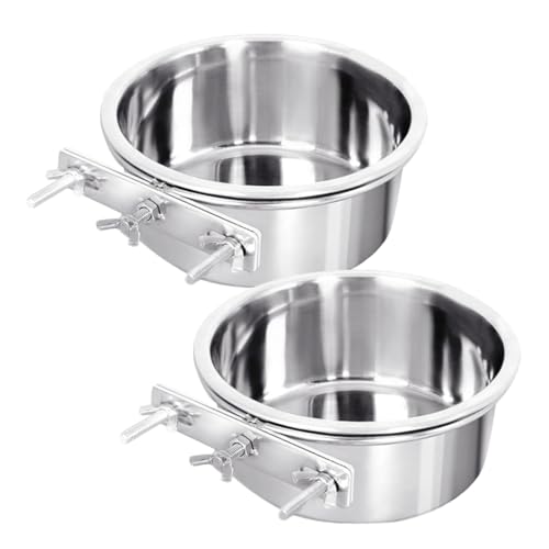BUGUUYO 2St Haustiernapf aus Edelstahl doppelt Silberrebe Katzenfutter Katzennapf gießen edelstahlschüsseln edelstahlnapf Hund wassernapf hängende Haustierschüssel Rostfreier Stahl BUGUUYO 2St Haustiernapf aus Edelstahl doppelt Silberrebe Katzenfutter Katzennapf gießen edelstahlschüsseln edelstahlnapf Hund wassernapf hängende Haustierschüssel Rostfreier Stahl von BUGUUYO