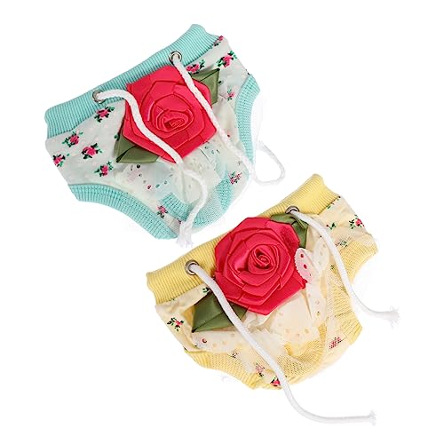 BUGUUYO 2St Hundephysiologische Hosen hundewindel waschbar Dog Diapers Haustierslip Hundeunterlagen Windeln Pfoten Abs reizwäsch Hygienehosen für Hunde Hygienehöschen für Welpen Baumwolle BUGUUYO 2St Hundephysiologische Hosen hundewindel waschbar Dog Diapers Haustierslip Hundeunterlagen Windeln Pfoten Abs reizwäsch Hygienehosen für Hunde Hygienehöschen für Welpen Baumwolle von BUGUUYO