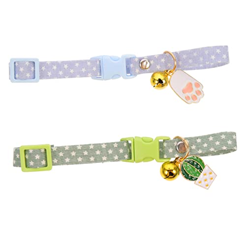 BUGUUYO Entzückendes Katzenhalsband Mit Abreißverschluss Und Dekorativem Für Jungen Und Mädchen Kätzchen BUGUUYO Entzückendes Katzenhalsband Mit Abreißverschluss Und Dekorativem Für Jungen Und Mädchen Kätzchen von BUGUUYO