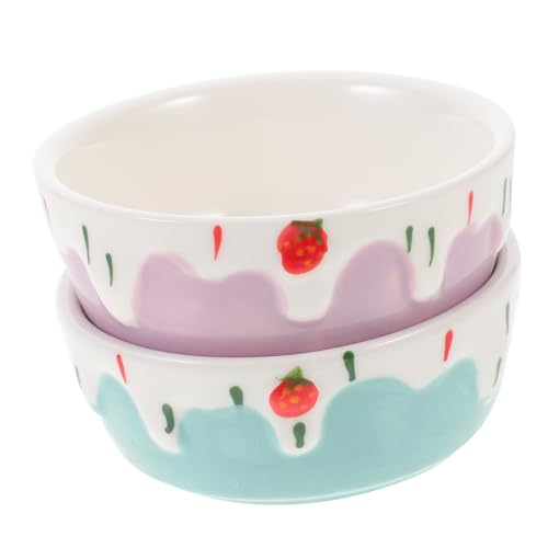 BUGUUYO 2stücke Keramik Futterschale Für Hamster Und Kleintiere Große Kapazität Und Geeignet Als Nahrungsbehälter Für Meerschweinchen Ratten Und Eichhörnchen BUGUUYO 2stücke Keramik Futterschale Für Hamster Und Kleintiere Große Kapazität Und Geeignet Als Nahrungsbehälter Für Meerschweinchen Ratten Und Eichhörnchen von BUGUUYO