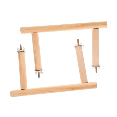 BUGUUYO 2 Stücke Vogel Sitzstange Spielzeug Natürliche Holz Sticks Für Papageien Finken Nymphensittiche Sittich Käfig Zubehör von BUGUUYO