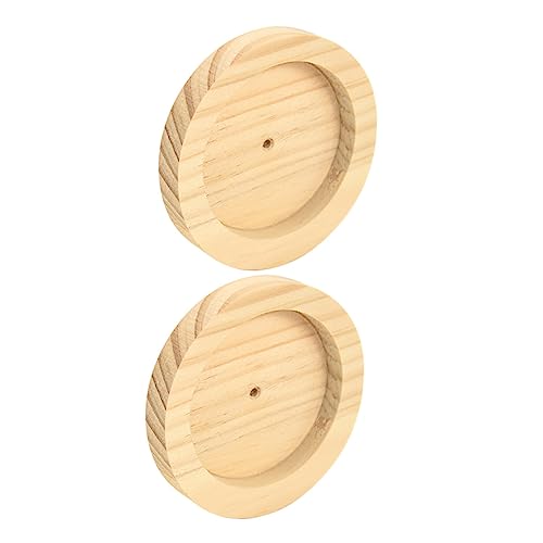 BUGUUYO 2stücke Hamster Futter-schüssel Aus Holz Runde Futterstelle Für Kleintiere Stabiler Und Sicherer Napf Für Hamster Chinchillas Und Andere Kleine Haustiere BUGUUYO 2stücke Hamster Futter-schüssel Aus Holz Runde Futterstelle Für Kleintiere Stabiler Und Sicherer Napf Für Hamster Chinchillas Und Andere Kleine Haustiere von BUGUUYO