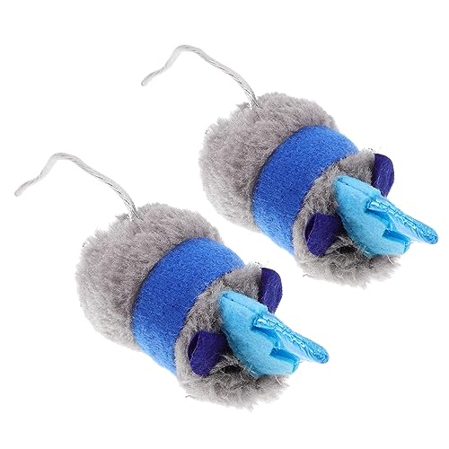 BUGUUYO 2stücke Maus Katzenspielzeug Mit Katzenminze Leicht Und Interaktiv Zum Jagen Beißen Und Kauen Für Hauskatzen Stundenlange Unterhaltung BUGUUYO 2stücke Maus Katzenspielzeug Mit Katzenminze Leicht Und Interaktiv Zum Jagen Beißen Und Kauen Für Hauskatzen Stundenlange Unterhaltung von BUGUUYO