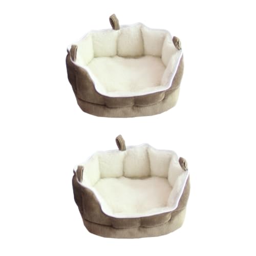 BUGUUYO 2 Stücke Meerschweinchen Bett Chinchilla Frettchen Bett Sofa Hamster Eichhörnchen Mäuse Bett Tasche von BUGUUYO
