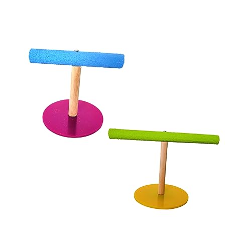 BUGUUYO 2stücke Papageien Sitzstange Vogelkletterständer Papageienständer Standgestell Aktivität Kletterspielzeug Futternapfgestell Für Kleine Vögel Und Papageien BUGUUYO 2stücke Papageien Sitzstange Vogelkletterständer Papageienständer Standgestell Aktivität Kletterspielzeug Futternapfgestell Für Kleine Vögel Und Papageien von BUGUUYO