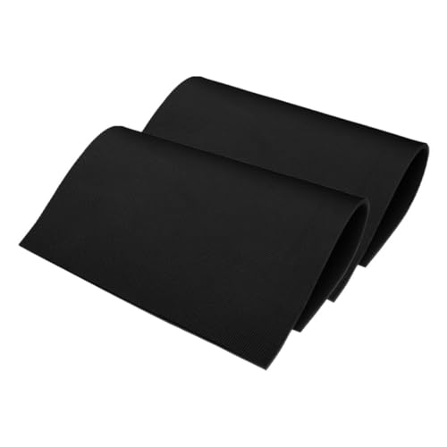 BUGUUYO 2stücke Aquarium Leveling Mat Flexible Schaumstoffunterlage Für Fischbehälter rutschfeste Matten Mit Verstärktem Polster Schwarz Für Aquarien Und Aufzuchtbecken von BUGUUYO