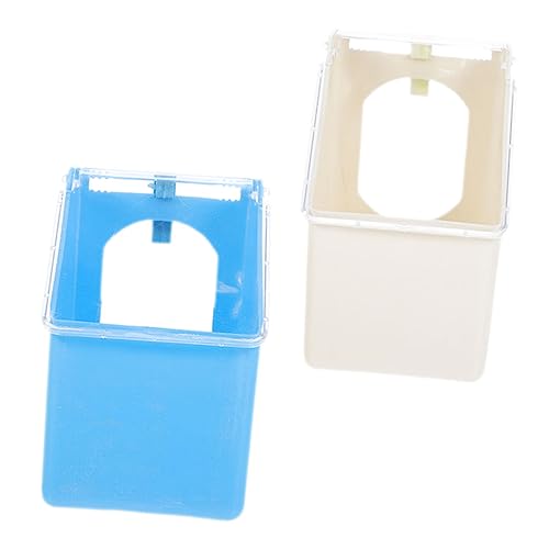 BUGUUYO Wo Keine Vogelfutterspender Taubenfutterspender Abdeckung Kunststoff-futterbox Vogelkäfig Wasserbehälter BUGUUYO Wo Keine Vogelfutterspender Taubenfutterspender Abdeckung Kunststoff-futterbox Vogelkäfig Wasserbehälter von BUGUUYO