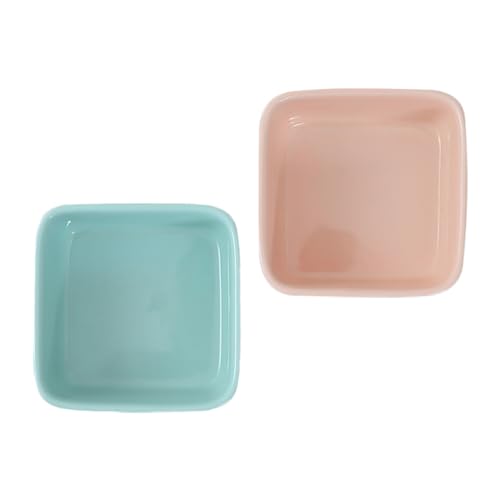 BUGUUYO 2stücke Keramik-näpfe Für Hamster Und Chinchillas Multi- -futternäpfe Und rutschfest Und Bruchsicher Für Gesunde Fütterung Von Kleintieren von BUGUUYO