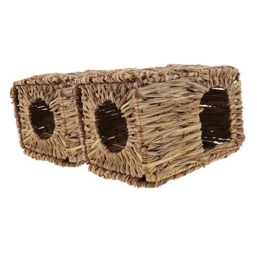 BUGUUYO Naturgras-meerschweinchen-versteckbett-kuschelhaus Für Chinchilla-Hamster BUGUUYO Naturgras-meerschweinchen-versteckbett-kuschelhaus Für Chinchilla-Hamster von BUGUUYO