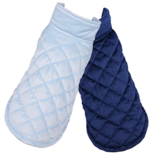 BUGUUYO Warmer Hundemantel 2-teiliges Set Entzückende Welpenweste Für Den Herbst Modische Hundeweste Samtmaterial BUGUUYO Warmer Hundemantel 2-teiliges Set Entzückende Welpenweste Für Den Herbst Modische Hundeweste Samtmaterial von BUGUUYO