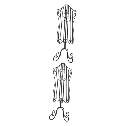 BUGUUYO 2st Haustier-aufhänger Kleiderständer Für Katzen Körper Schaufensterpuppe Für Kleidung Ausstellungsständer Für Katzenkleidung Hundekleid Mit Gestell Rockbügel Haustiere Black Eisen BUGUUYO 2st Haustier-aufhänger Kleiderständer Für Katzen Körper Schaufensterpuppe Für Kleidung Ausstellungsständer Für Katzenkleidung Hundekleid Mit Gestell Rockbügel Haustiere Black Eisen von BUGUUYO