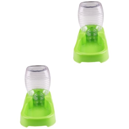 BUGUUYO 2st Haustier-trinkwerkzeug Hundefutterspender Automatischer Futterautomat Für Hunde Futterautomat Für Katzenfutter Kleiner Wasserspender Für Hunde Wasserflasche Für Welpen Green BUGUUYO 2st Haustier-trinkwerkzeug Hundefutterspender Automatischer Futterautomat Für Hunde Futterautomat Für Katzenfutter Kleiner Wasserspender Für Hunde Wasserflasche Für Welpen Green von BUGUUYO