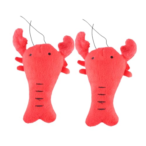 BUGUUYO 2stücke Plüsch Quietschendes Hundespielzeug Interaktive Kauspielzeuge Für Welpen Rote Krabbe Weich Und Sicher Fördert Bewegung Und Zahnpflege Für Kleine Und Mittlere Hunde BUGUUYO 2stücke Plüsch Quietschendes Hundespielzeug Interaktive Kauspielzeuge Für Welpen Rote Krabbe Weich Und Sicher Fördert Bewegung Und Zahnpflege Für Kleine Und Mittlere Hunde von BUGUUYO