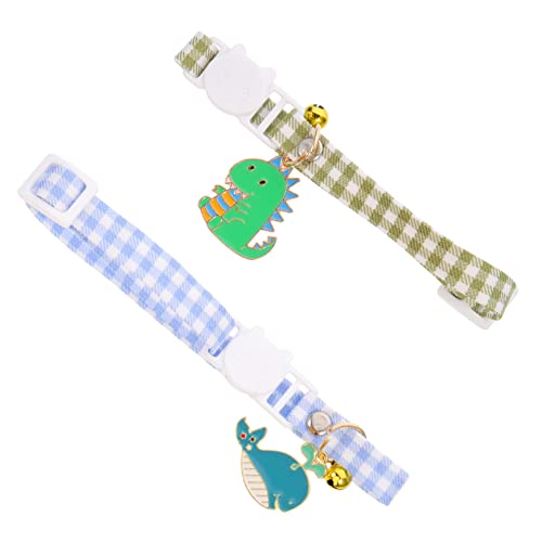 BUGUUYO 2stücke Katzen Und Hundehalsband Verstellbar Komfortabel Glöckchen Für Partys Und Tägliches Tragen Für Kleine Haustiere BUGUUYO 2stücke Katzen Und Hundehalsband Verstellbar Komfortabel Glöckchen Für Partys Und Tägliches Tragen Für Kleine Haustiere von BUGUUYO