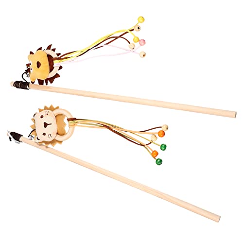 BUGUUYO Bonding Fun 2er-Pack Katzenspielzeug-Teaser-Set Für Katzen Indoor-katzenspielzeug BUGUUYO Bonding Fun 2er-Pack Katzenspielzeug-Teaser-Set Für Katzen Indoor-katzenspielzeug von BUGUUYO