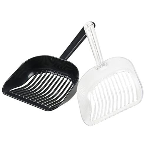 BUGUUYO 2pcs Wurf Scooper Haustier Katzenstreu Schaufel Einfache Reinigung Sand Scoop für Haushalt von BUGUUYO
